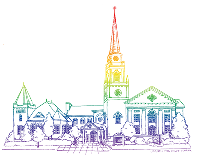 Phillips Memorial Baptist Church in Cranston, Rhode Island