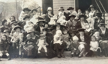Phillips Memorial Baptist Church Cranston - Cradle Roll Department 1922