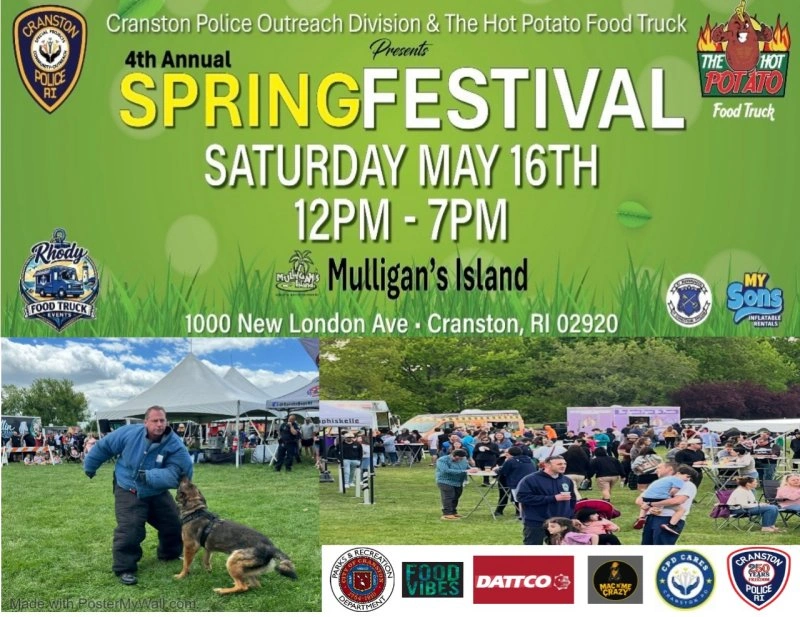 Cranston Spring Festival Booth